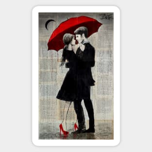 Rain dancing Sticker